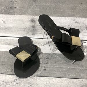 Melissa Flip Flops Girls US Sz 1‎